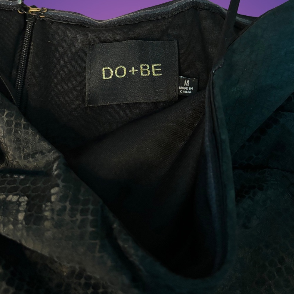 Snakeskin Do+Be Mini Dress